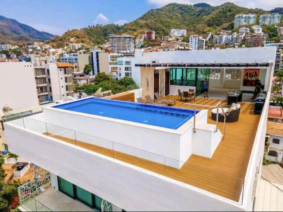 פוארטו ואלארטה Ocean View Penthouse In P.V. Romantic Zone מראה חיצוני תמונה